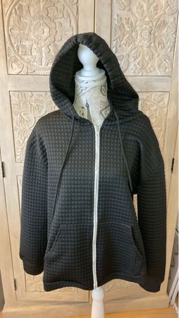 Kapuzenjacke/Pulli mit Waffelstruktur, Gr.S nr.4