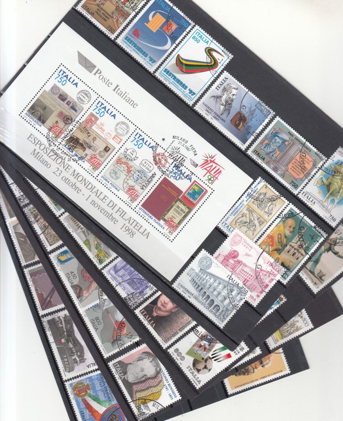 Alle Briefmarken: Italien 1997 mit ET – Gebraucht aus Bürglen TG von StampGraf