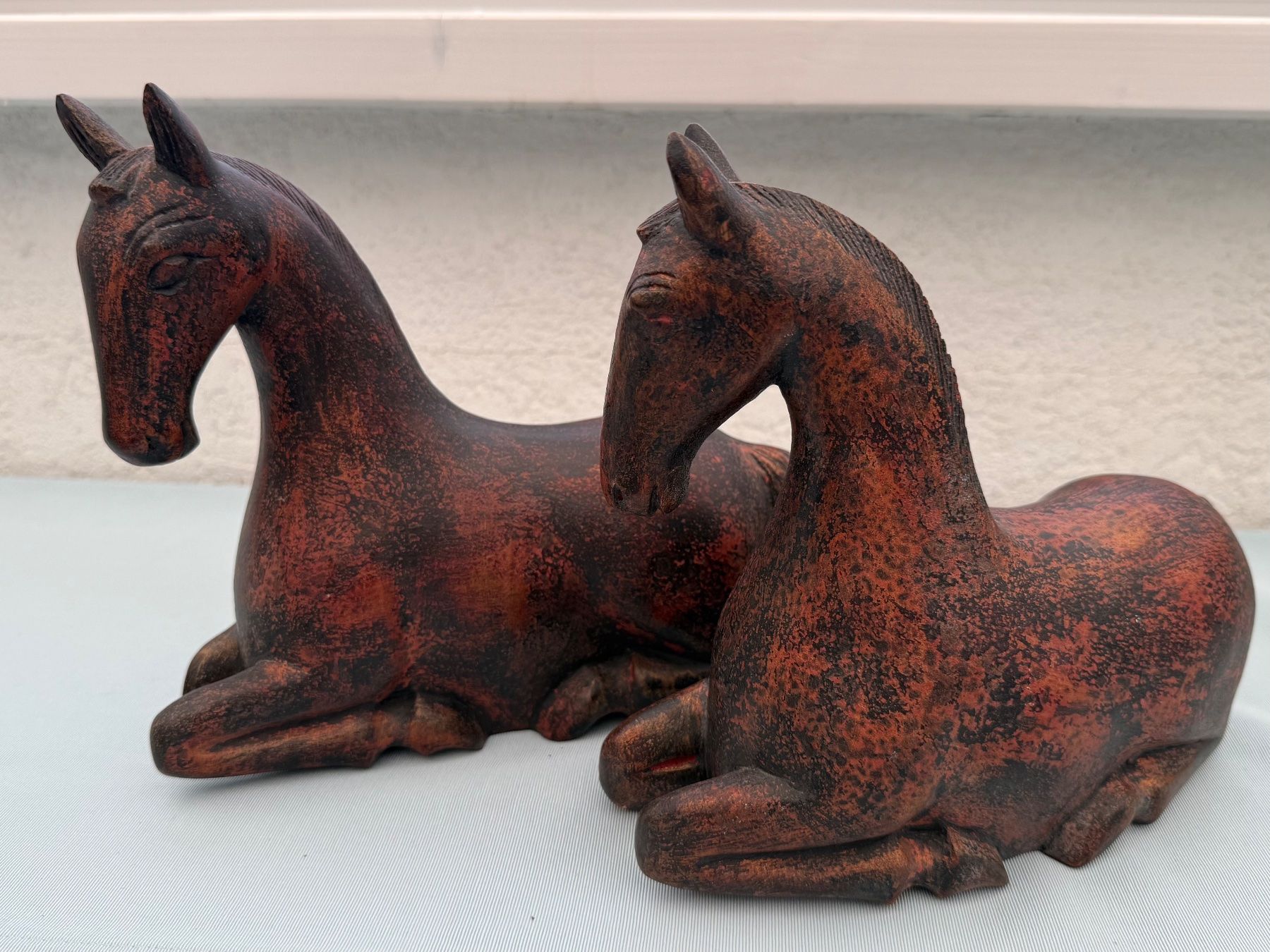 Figuren: Zwei Deko-Pferde – Gebraucht aus Lostorf von Nick1258