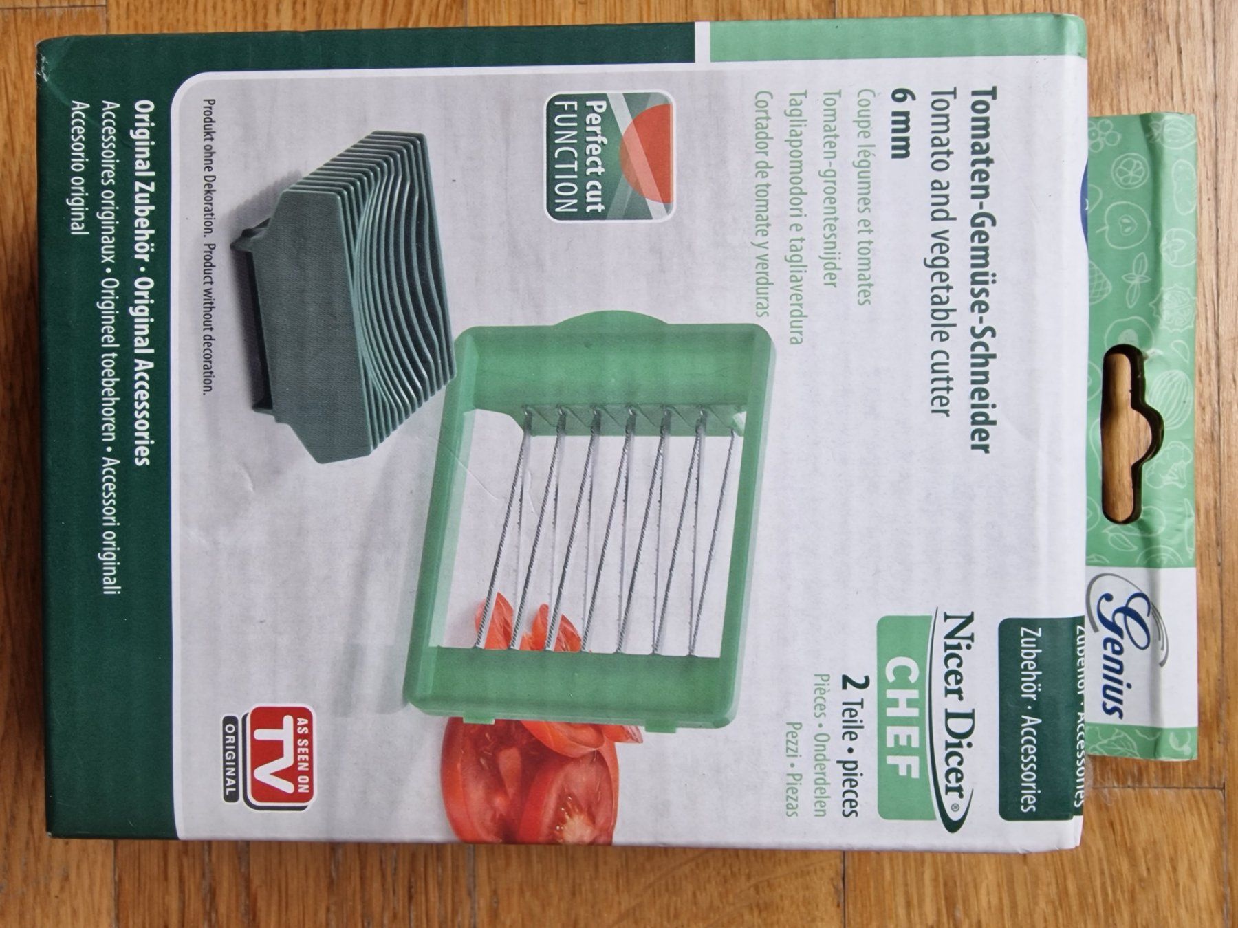 Elettrodomestici da cucina: Tomaten-Gemüse-Schneider 6mm – Nuovo e nell'imballaggio originale da Zürich venduto da Gabced