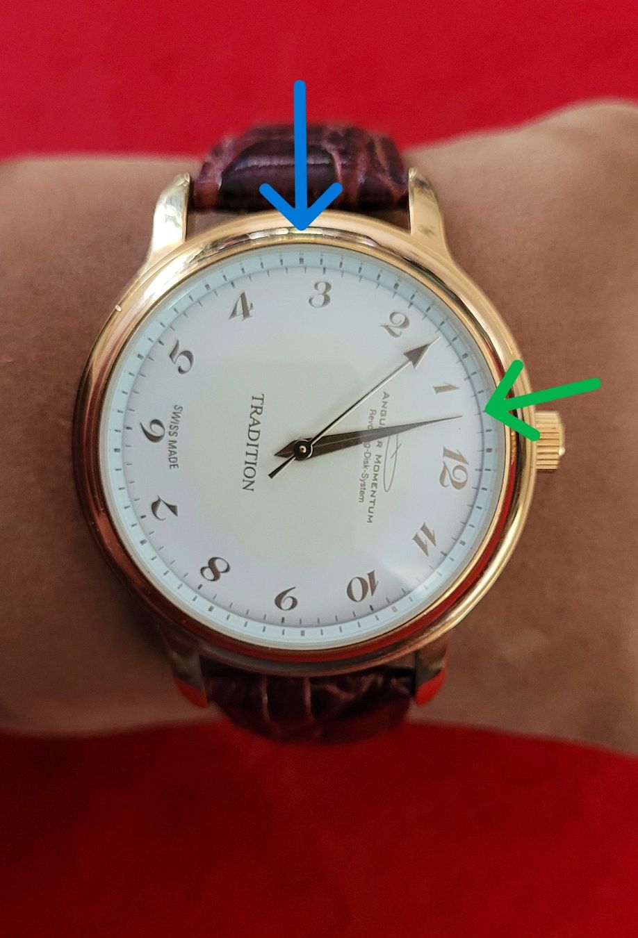 Uhren: Schweizer Automatik-Uhr Angular Momentum mit R.D.S-System – Gebraucht aus Bourguillon von Lucas111 5