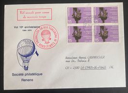 Vol 10e anniversaire 1974 Soc. philatéliques Renens