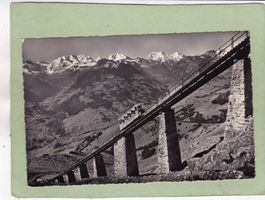 Niesenbahn Blick ins Kandertal 1954