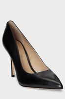 Schwarze Leder Pumps von Ralph Lauren