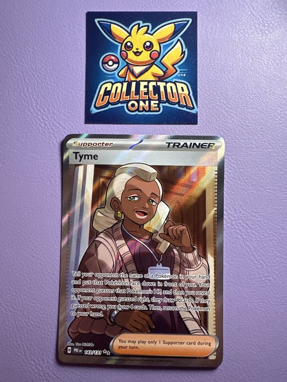 Pokemon Tyme Trainer Prismatic Evolutions (Neu (gemss Beschreibung)) in  Lommiswil fr CHF 4  mit Lieferung auf Ricardo kaufen