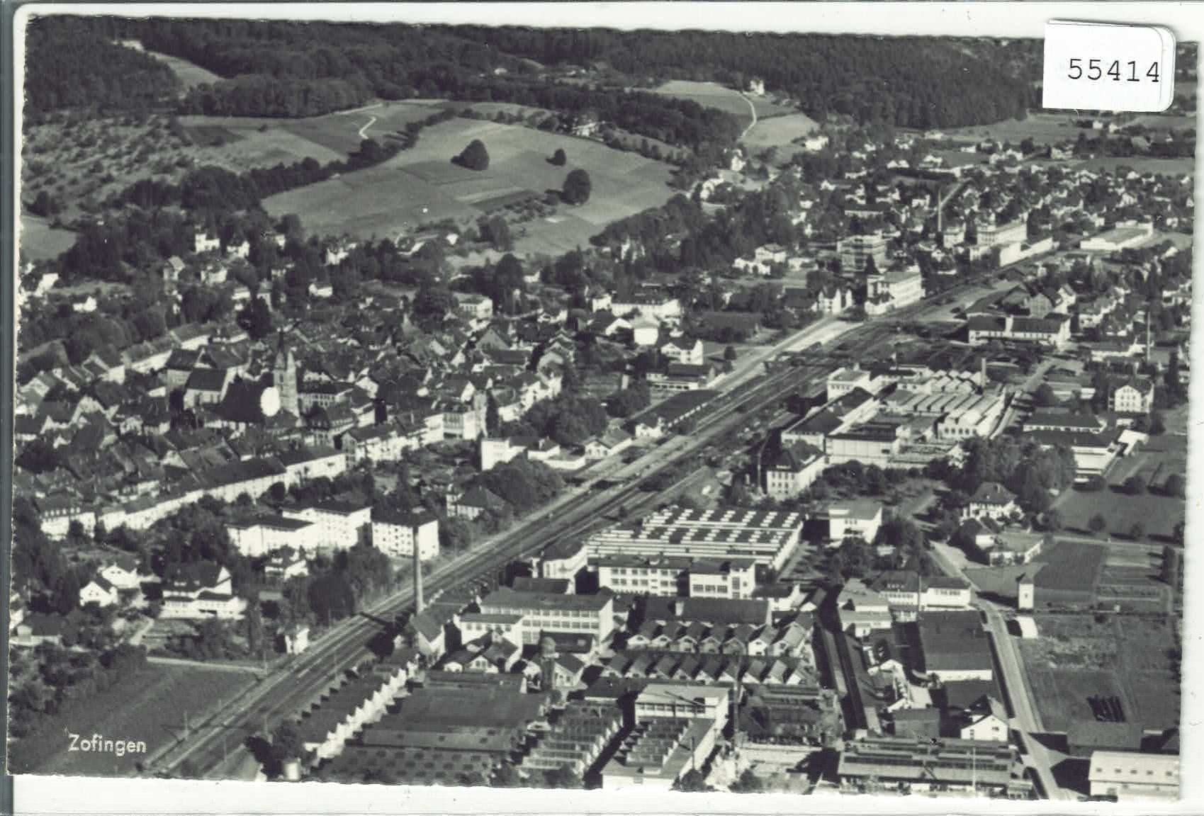 Cartes postales: Zofingen - Flugaufnahme – D'occasion à Ettingen par Kartenplanet
