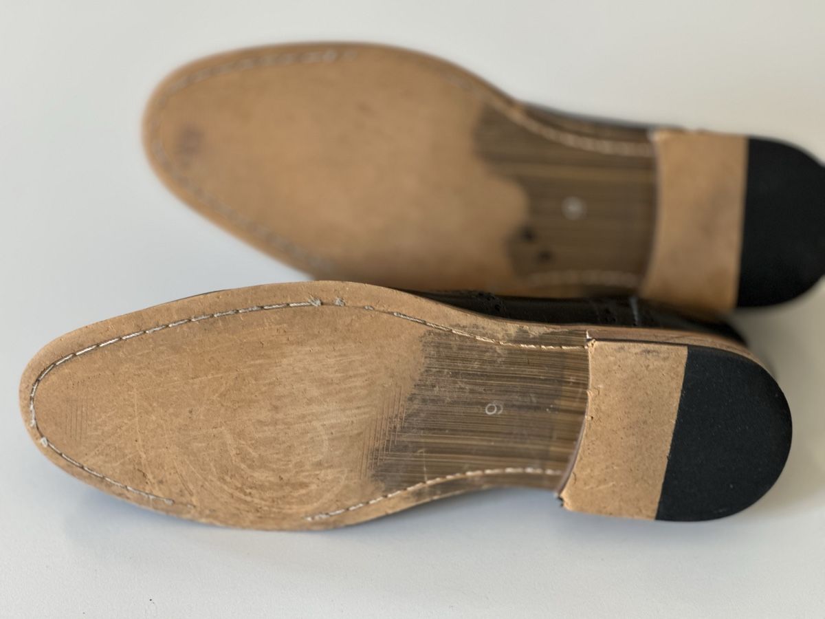 Scarpe da uomo: Herren Schnürschuhe schwarz Grösse 9 – Usato da Lostorf venduto da Rebuli 4