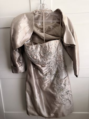 Festliches Kleid mit Bolero, Gr.34 elegant für den Winter