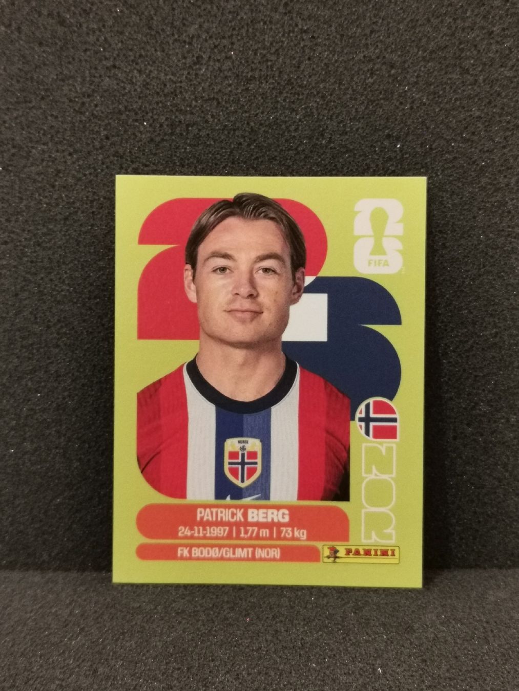 Panini Carte collezionabili: Panini Wm 2026 Sticker :Patrick Berg Nor  14 – Usato da Einsiedeln venduto da sza_588x