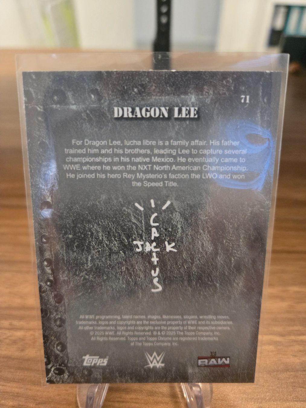 Topps Carte collezionabili: Trading Card Dragon Lee WWE 104/250 – Usato da Pregassona venduto da med_fk22 1
