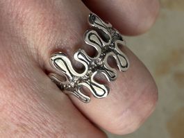 Silberring WAVE - MOVEMENT (52 oder 54)