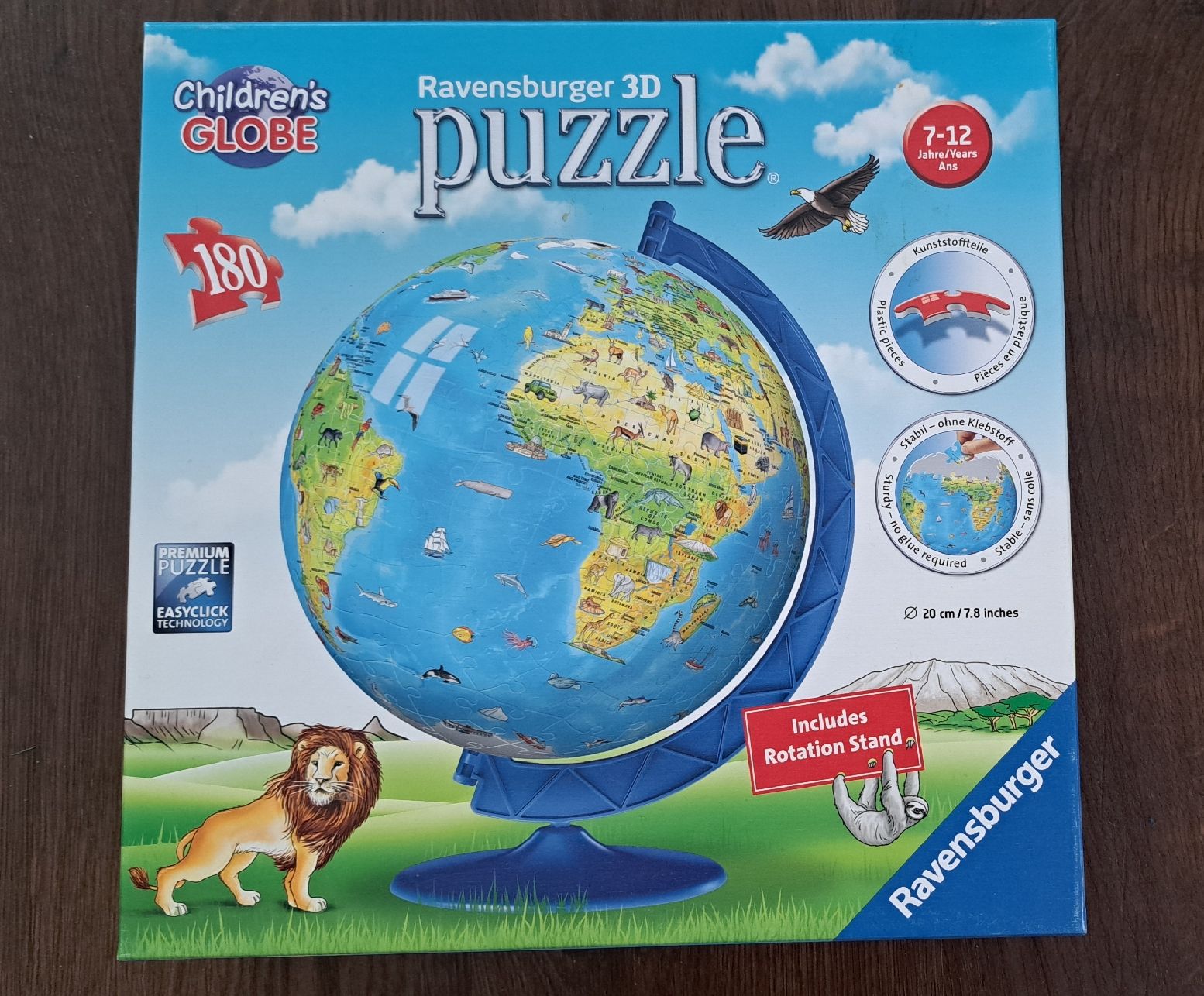 Ravensburger Puzzles: Ravensburger 3D Puzzle, Weltkugel – Gebraucht aus Randa von est_m9n9