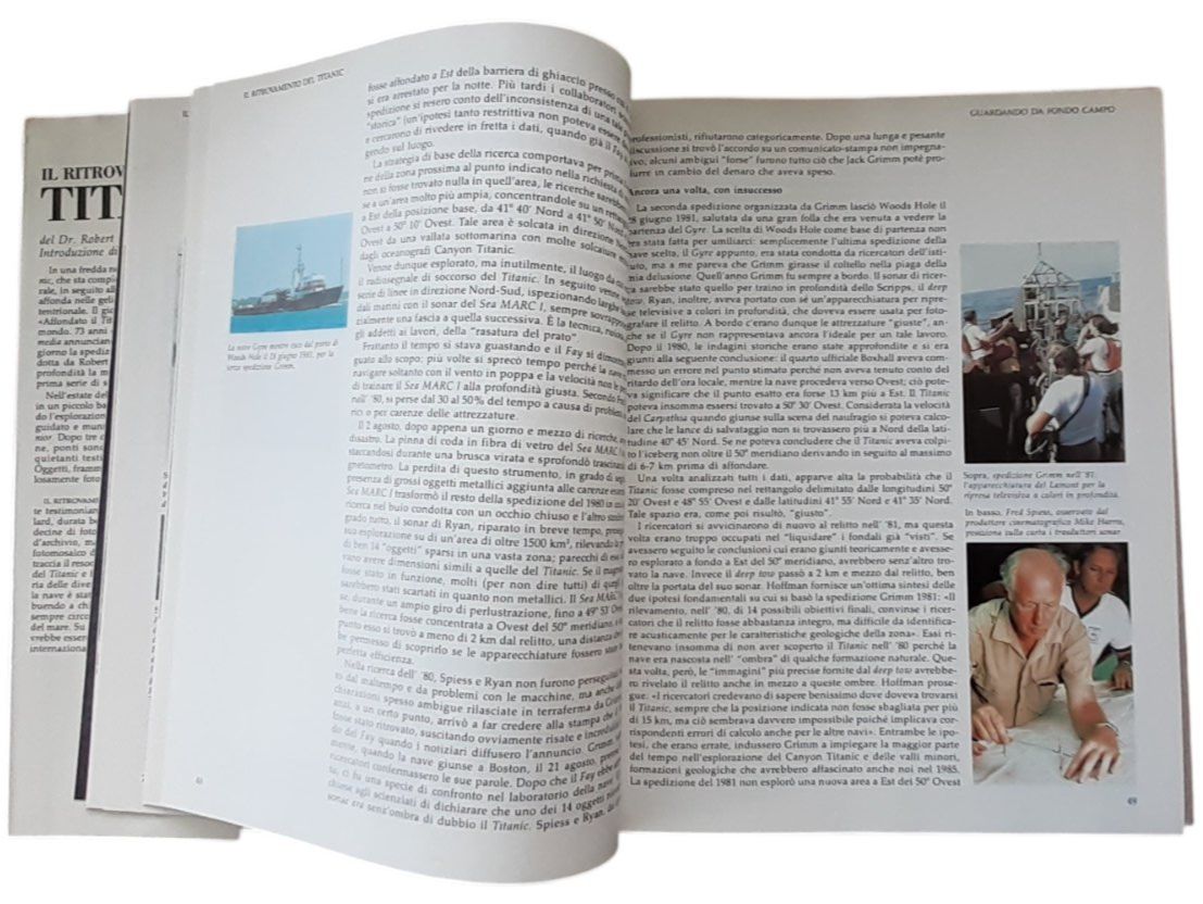 Bücher: Titanic - Il ritrovamento Ballard – Gebraucht aus Mörschwil von lindaswunderkiste 5