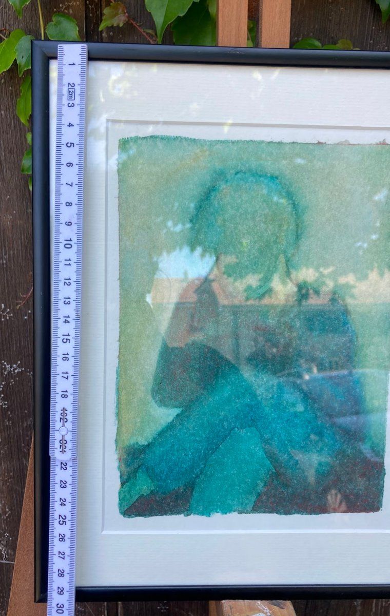 Dipinti: Aquarelle Anex signé "en train" 2003 ? – Usato da St-Cierges venduto da LeRegain 3