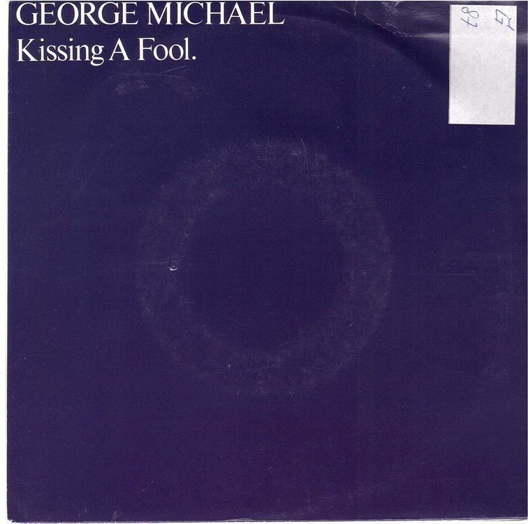 Dischi in vinile: George Michael  --  Kissing a fool  Single7 – Usato da Rheinau venduto da asteng
