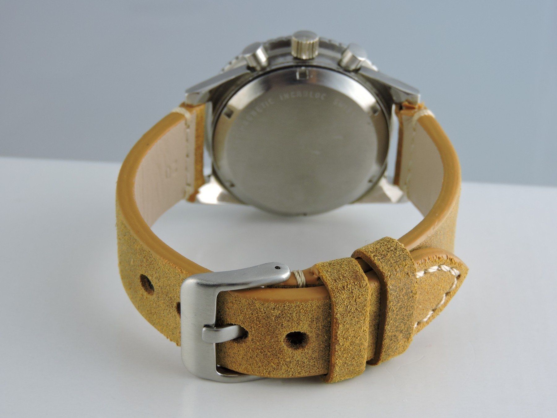Uhren: 1960 Pierce Diver Chronograph - Bakelite Bezel, Valjoux 7733 – Gebraucht aus Bern von Vintage-Oyster 4