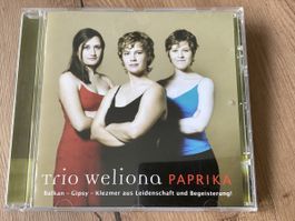 Trio weliona - Paprika (CD) Balkan-Gypsy Klezmer Musik