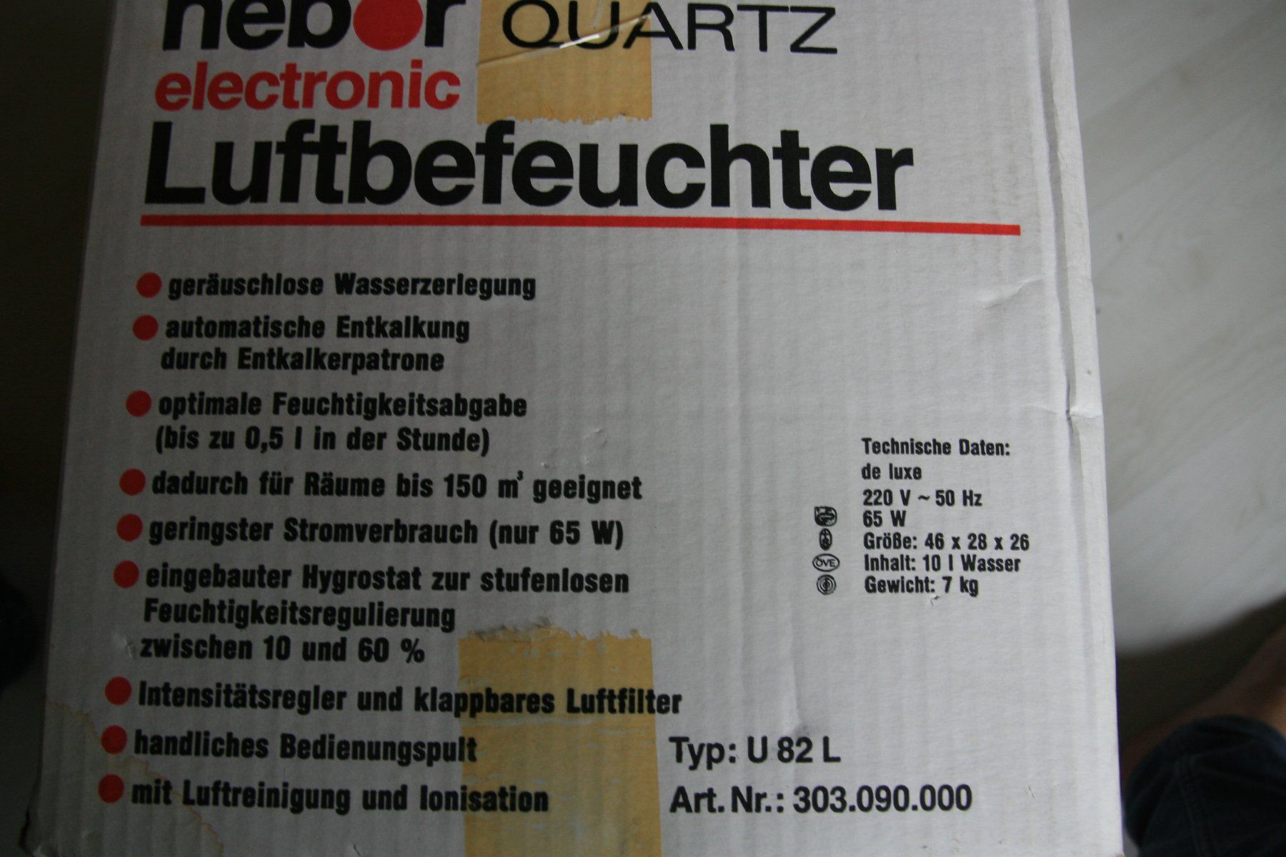 Umidificatori d'aria: Hebor Quartz Luftbefeuchter – Usato da Fislisbach venduto da lorgli 5