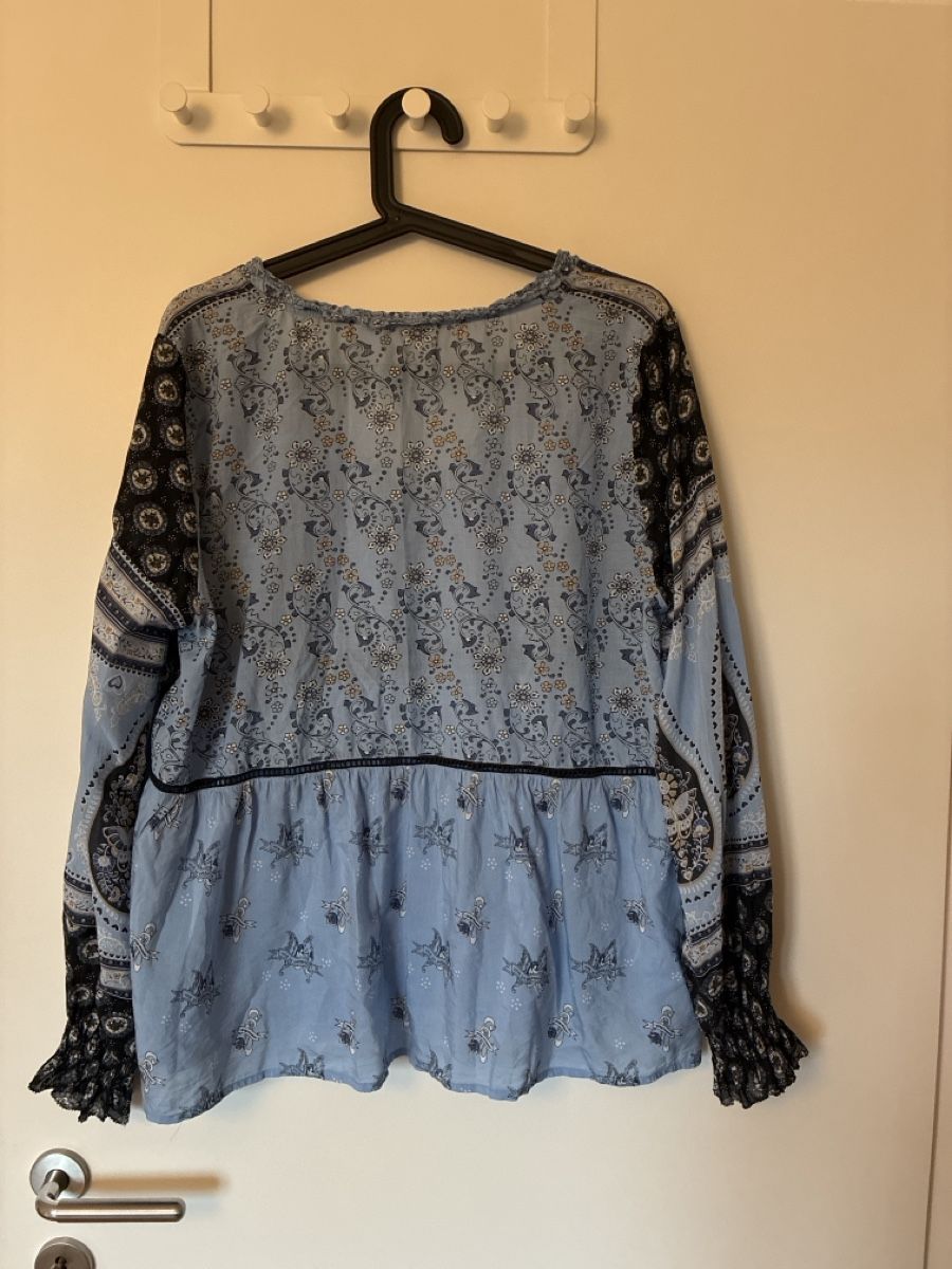 Odd Molly Camicette: Odd Molly Bluse blau gemustert Grösse 3 – Usato da Wädenswil venduto da Gilmored83 3