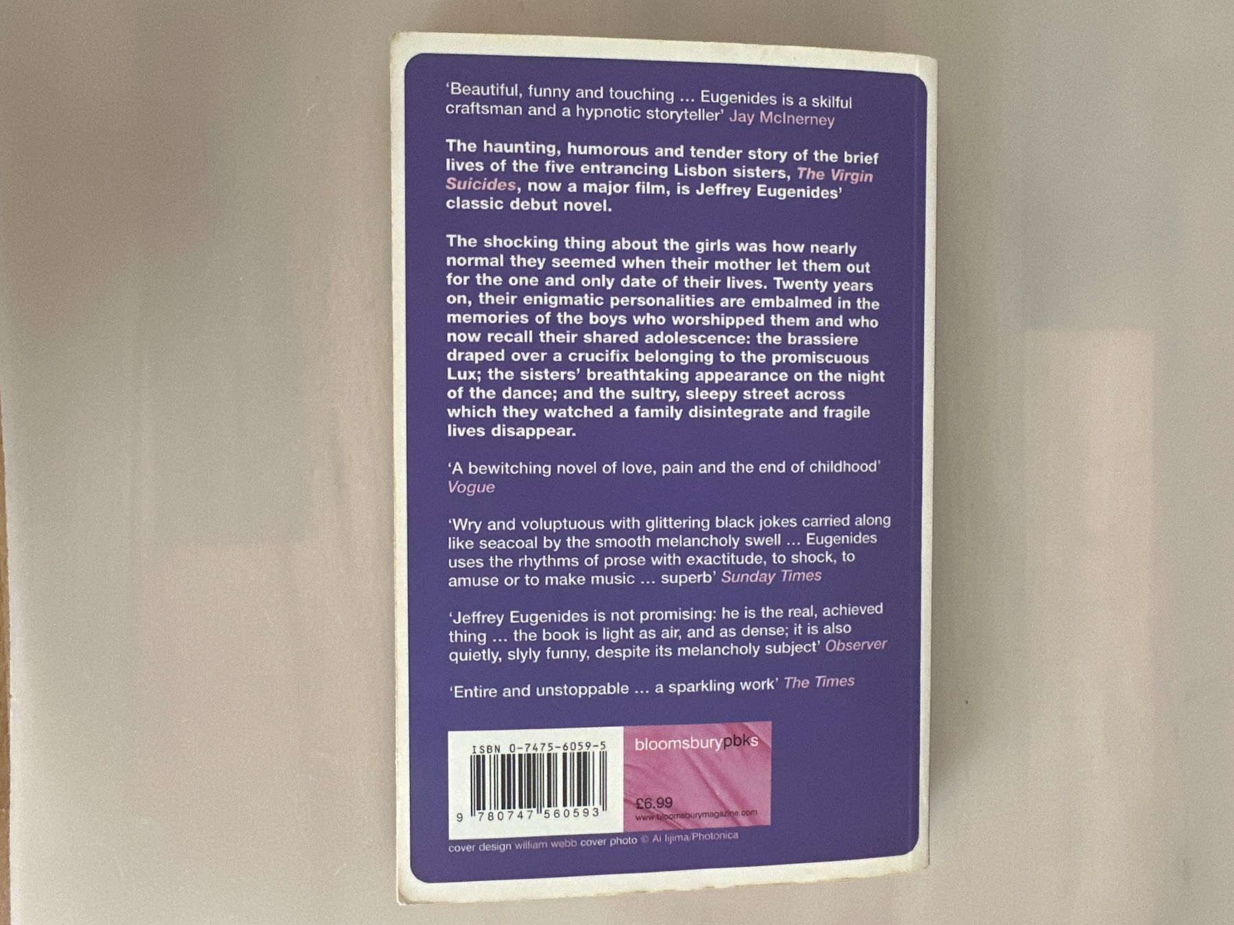 Bücher: Jeffrey Eugenides The Virgin Suicides Novel Paperback Book – Gebraucht aus Schwyz von xim_c2ps 1