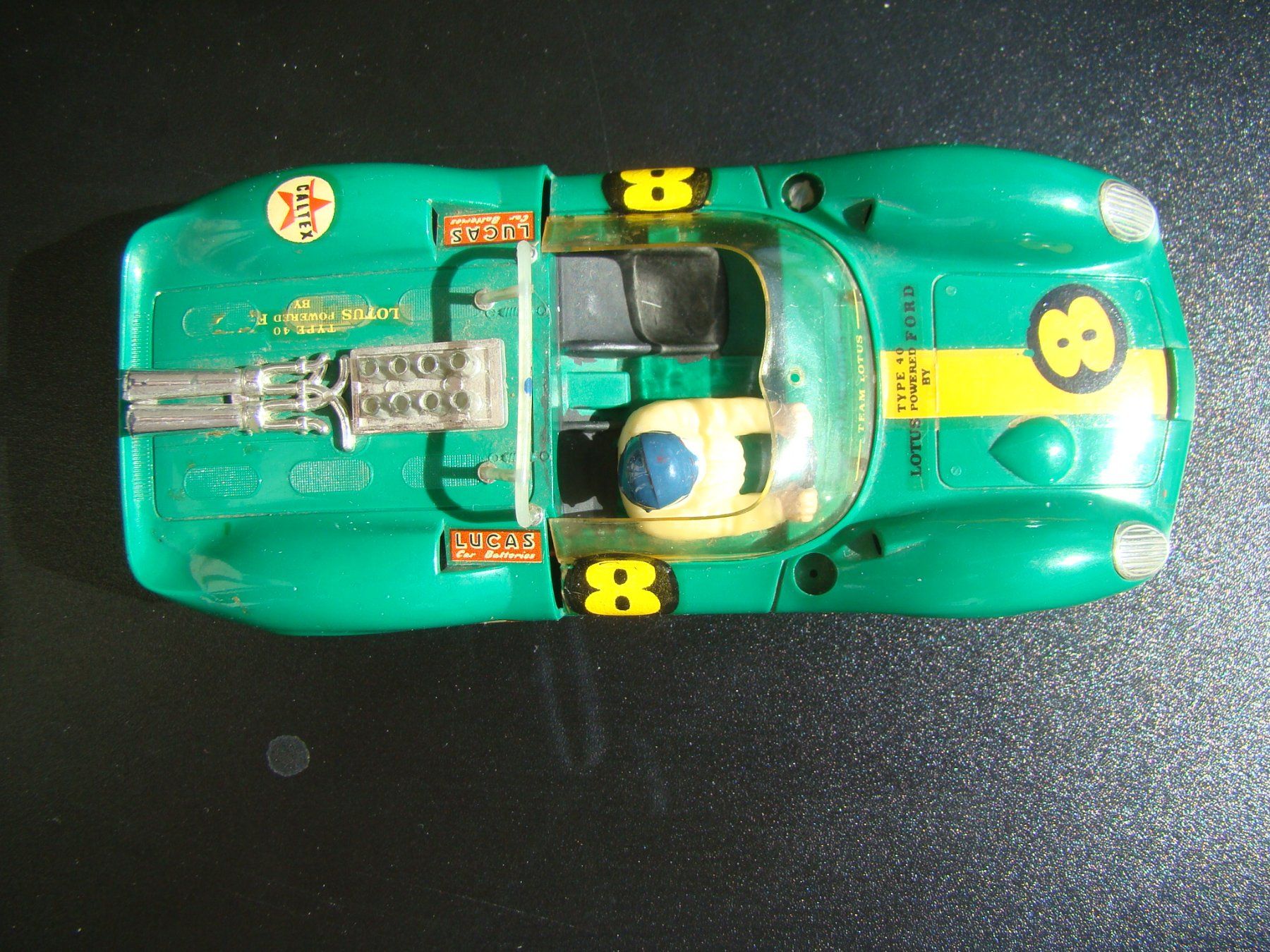 Lotus Modellini d'auto: Fleischmann Ford Lotus Type 49  grün läuft Rennnummer 8 – Usato da Walzenhausen venduto da Vanquish711 5