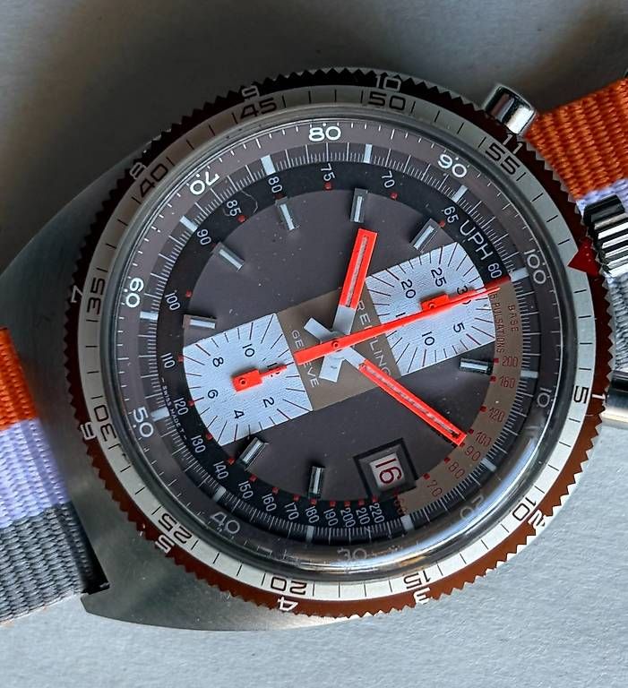 Breitling Orologi: 1971 Breitling Bullhead, Pult Pupitre, almost mint condition – Usato da Pregassona venduto da camus84 1