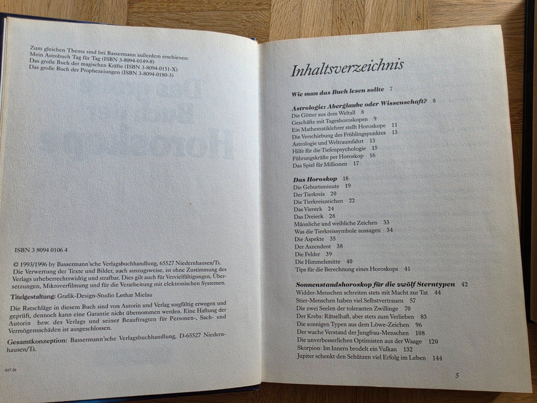 Bücher: 2 Bücher Horoskope + Magische Kräfte – Gebraucht aus Stäfa von flamingo_17 4