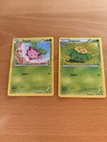 2 Pokemon Karten: Hoppip & Skiploom