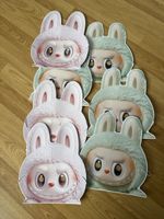 Labubu-Masken, 7 Stk, ideal für Kindergeburtstag!