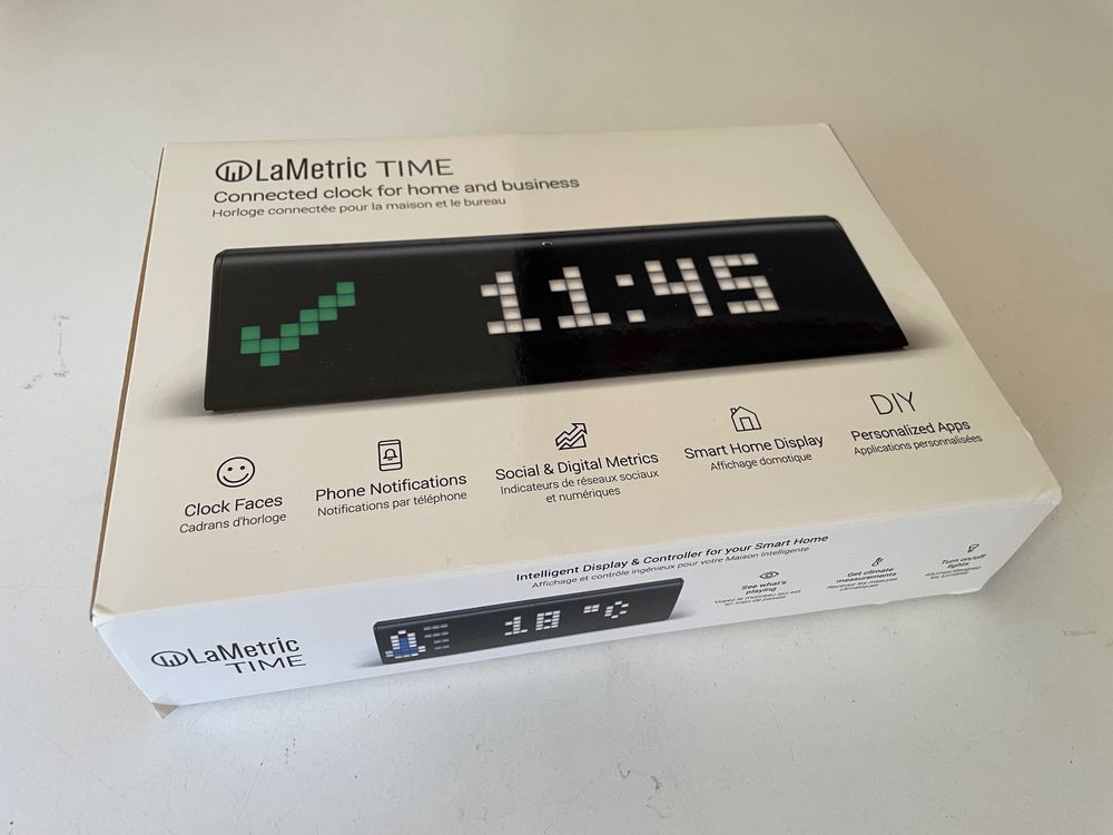 LaMetric Smart Time: Smart Clock, Display, Radio | Kaufen auf Ricardo