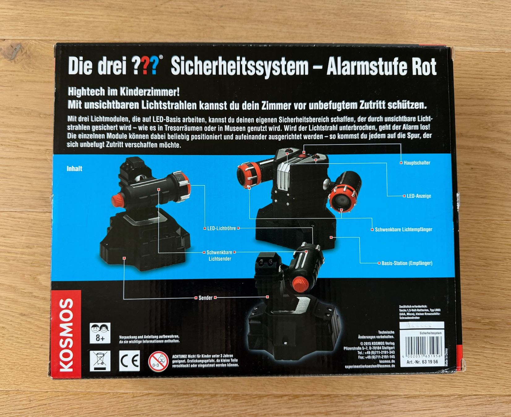 Kosmos Giocattoli: Die drei ??? - Sicherheitssystem – Usato da Aarau venduto da Ahoffa 6