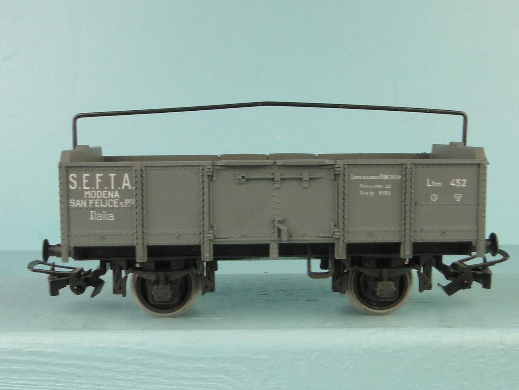 Rivarossi Modellini di ferrovie: Rivarossi 2041 Hochbordwagen SEFTA – Usato da Bülach venduto da cann11 1