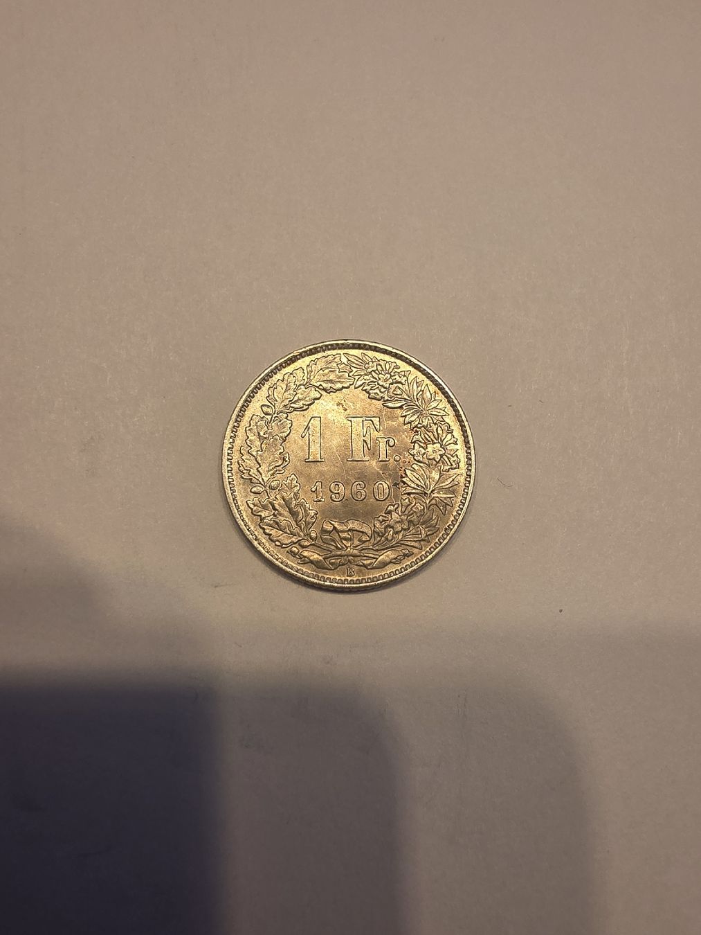 Alle Münzen: piece argent 1chf 1960 SUP – Neu (gemäss Beschreibung) aus Fribourg von yan_z5fr