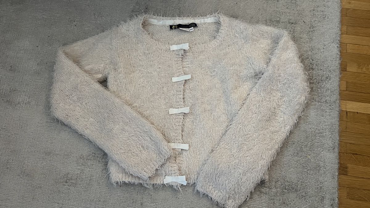 Giacche & Cappotti: Bolero Strick blassrosa Manor 128 – Usato da Tagelswangen venduto da Bomu