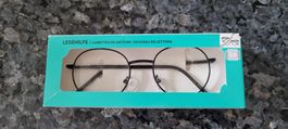 Schicke Lesebrille, neu, Stärke +2.0