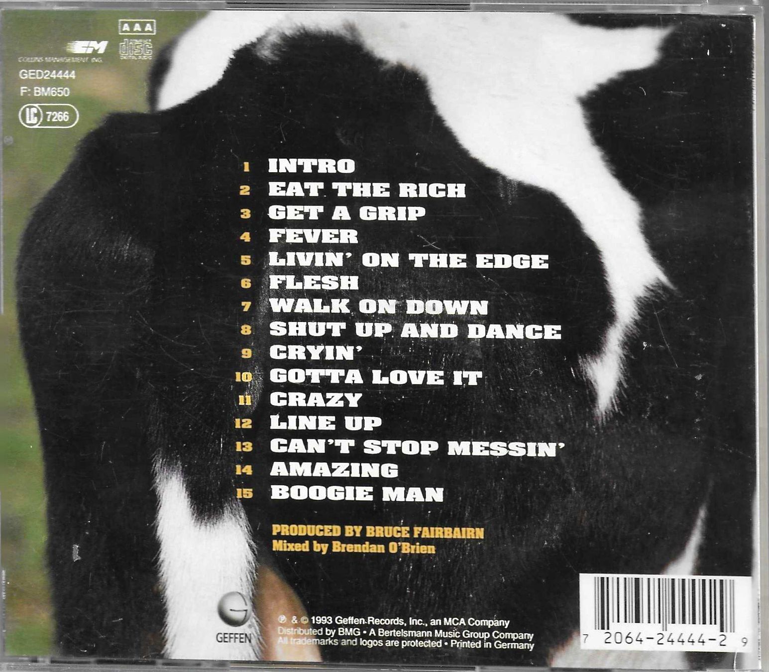 CDs: Aerosmith - Get A Grip – Gebraucht aus Savagnier von Ne2065 1