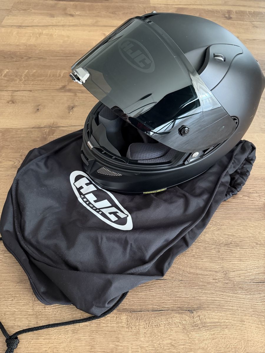 HJC Caschi & visiere: HJC Motorradhelm schwarz matt – Usato da Sirnach venduto da nj_cupra 2