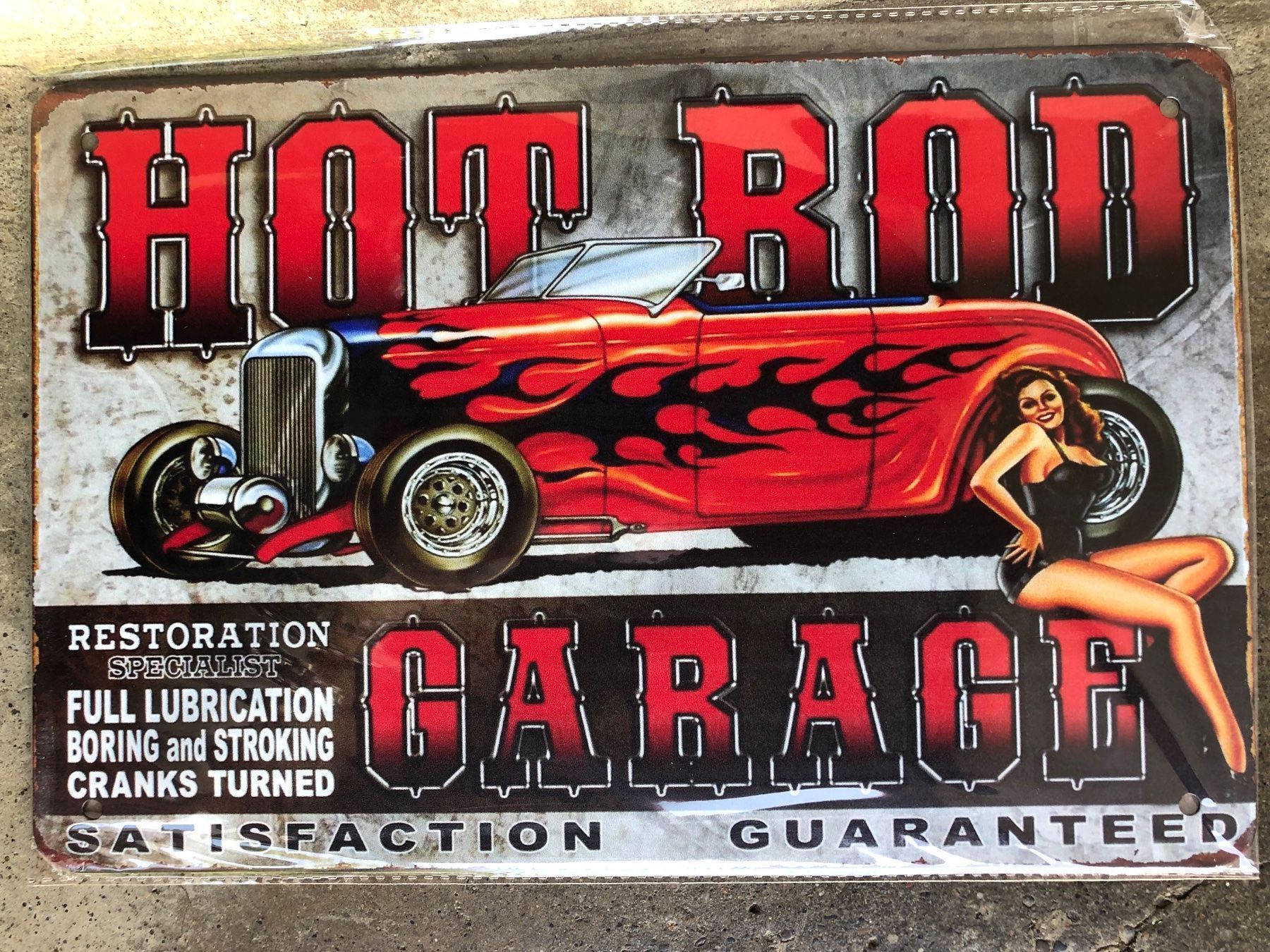 Insegne: Hot rod garage classic – Nuovo (secondo la descrizione) da Reinach AG venduto da rares75