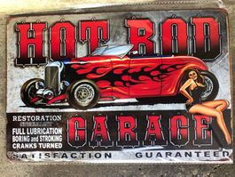 Hot rod garage classic