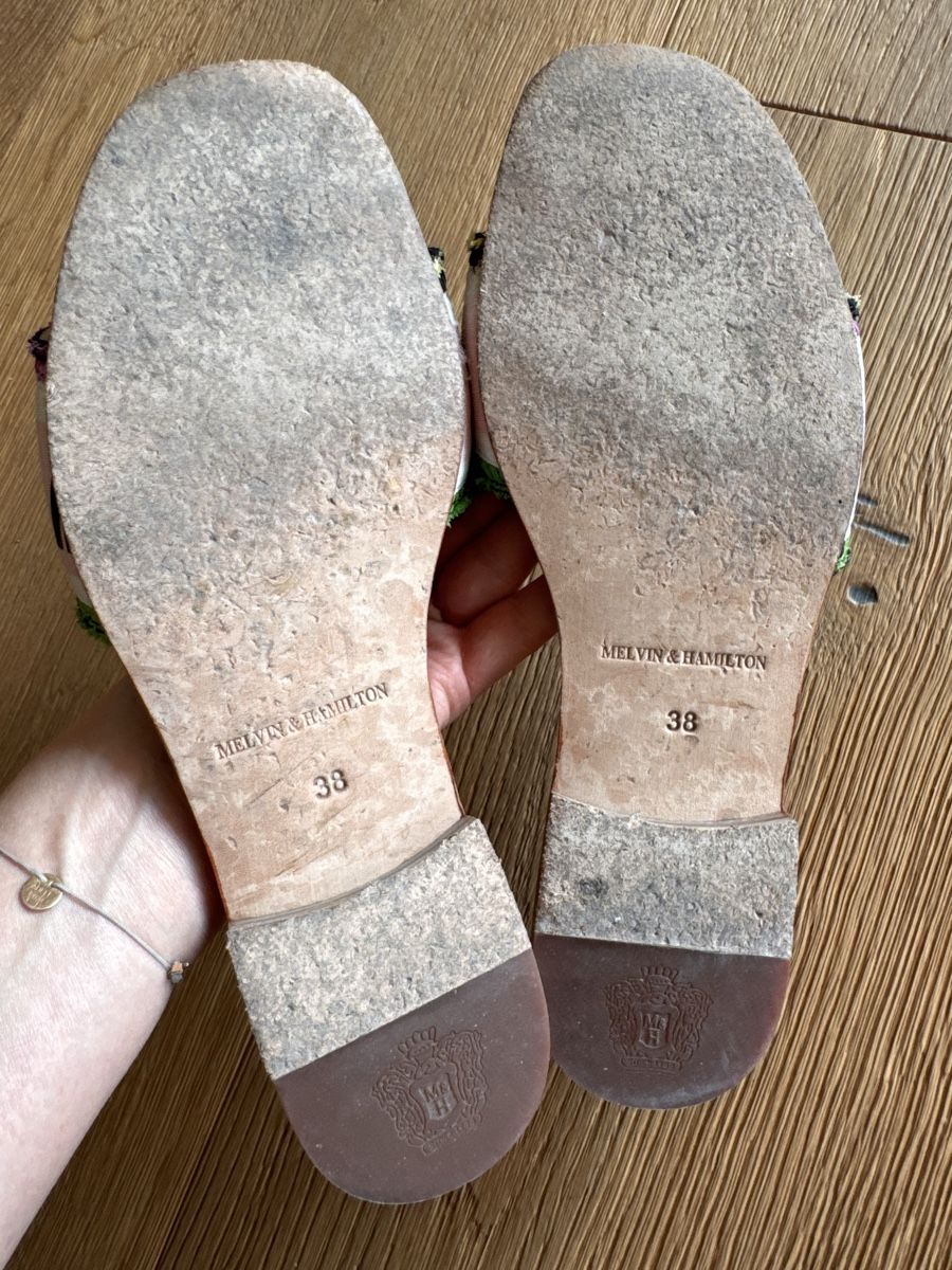 Hamilton Damenschuhe: Melvin & Hamilton Leder Pantoletten Gr. 38 – Gebraucht aus Altendorf von PiaLang 3