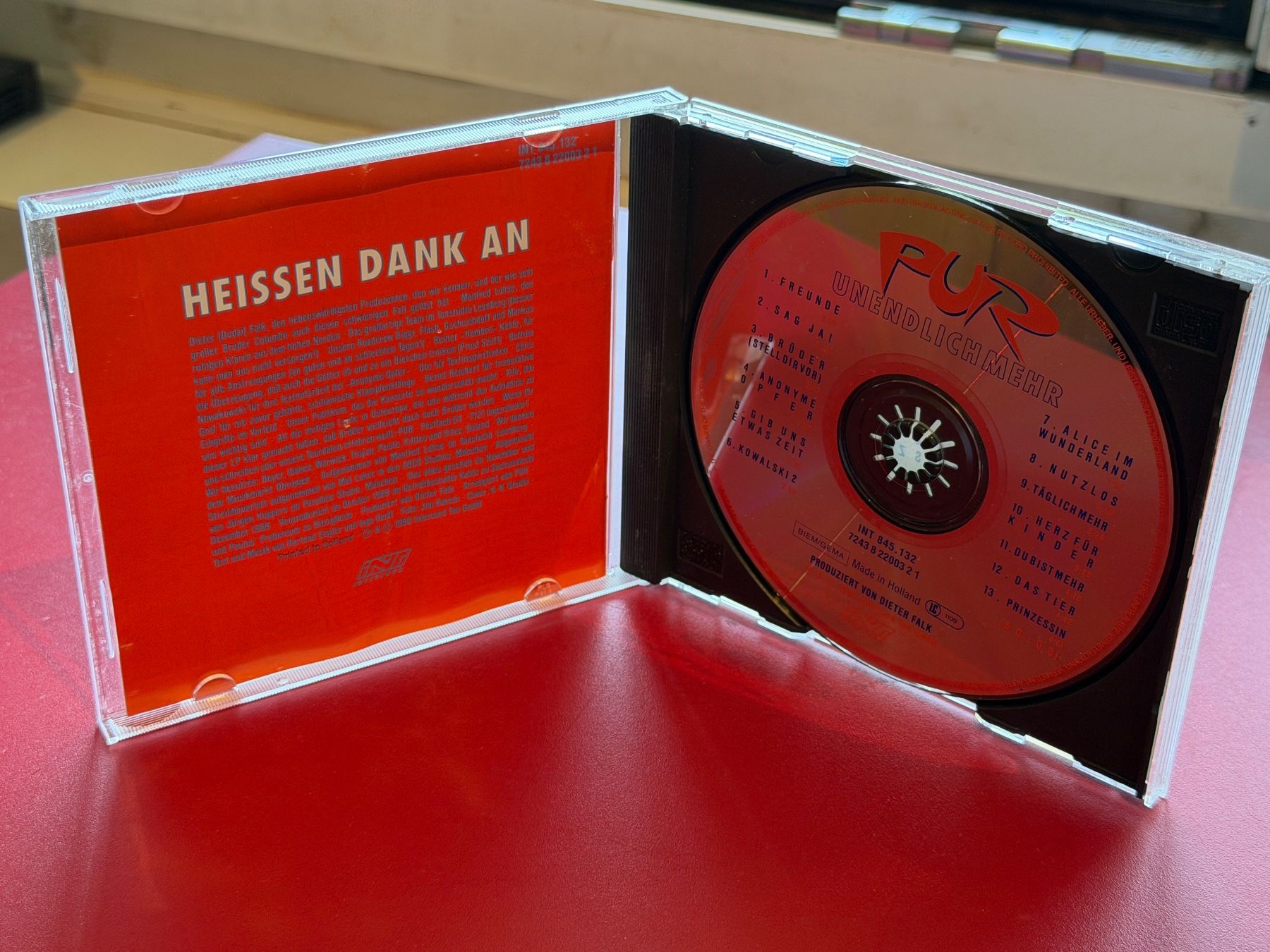 CD: Pur - Unendlich Mehr - KA02D – Usato da Küsnacht ZH venduto da Jazztilldawn 2