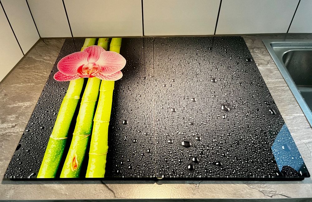 Herdabdeckplatte 2-teilig - je 30x52cm 3