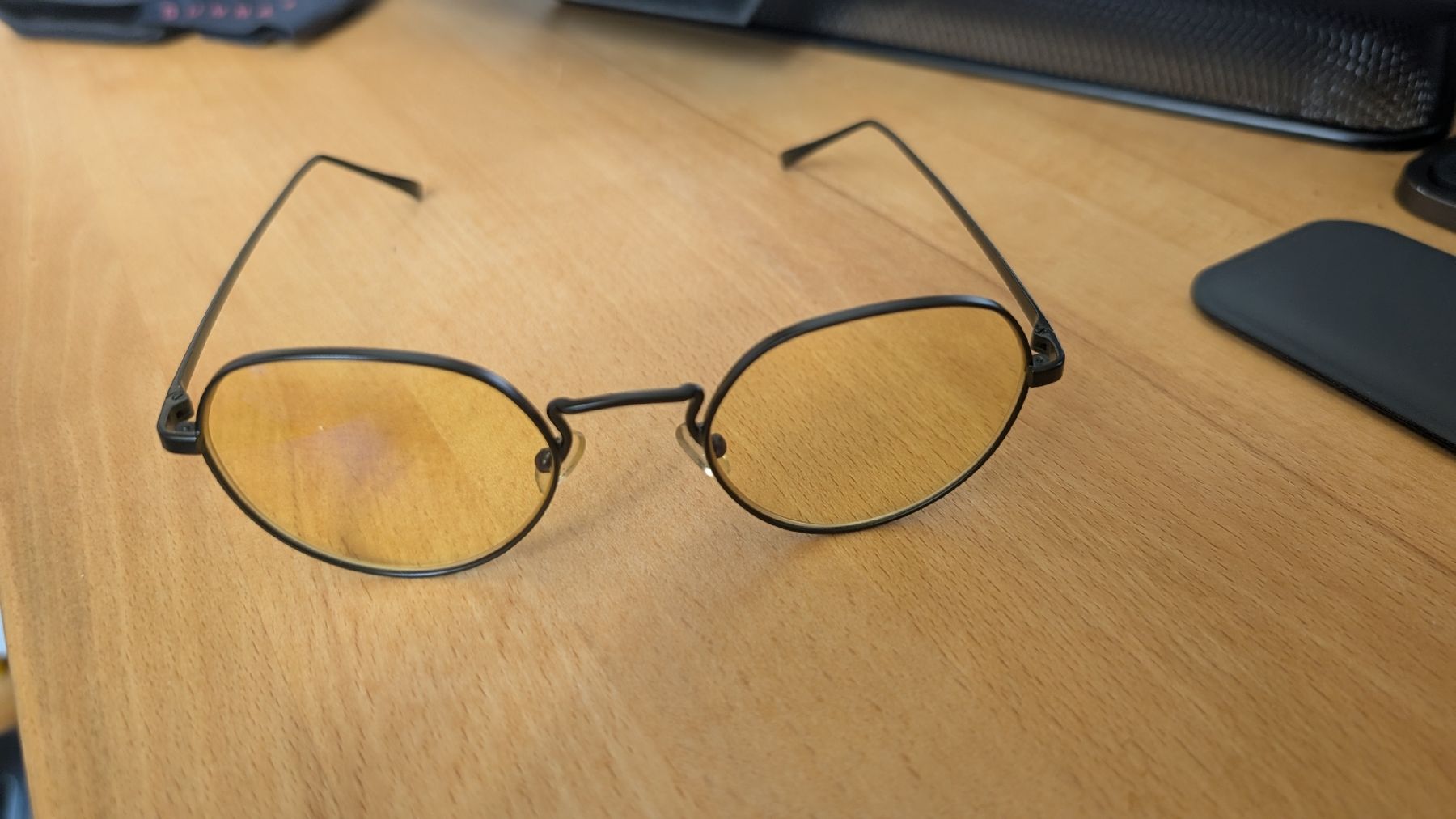 Brillen & Gläser: Computerbrille mit Blaulichtfilter Gunnar Ellipse – Gebraucht aus Olten von NicoOnline