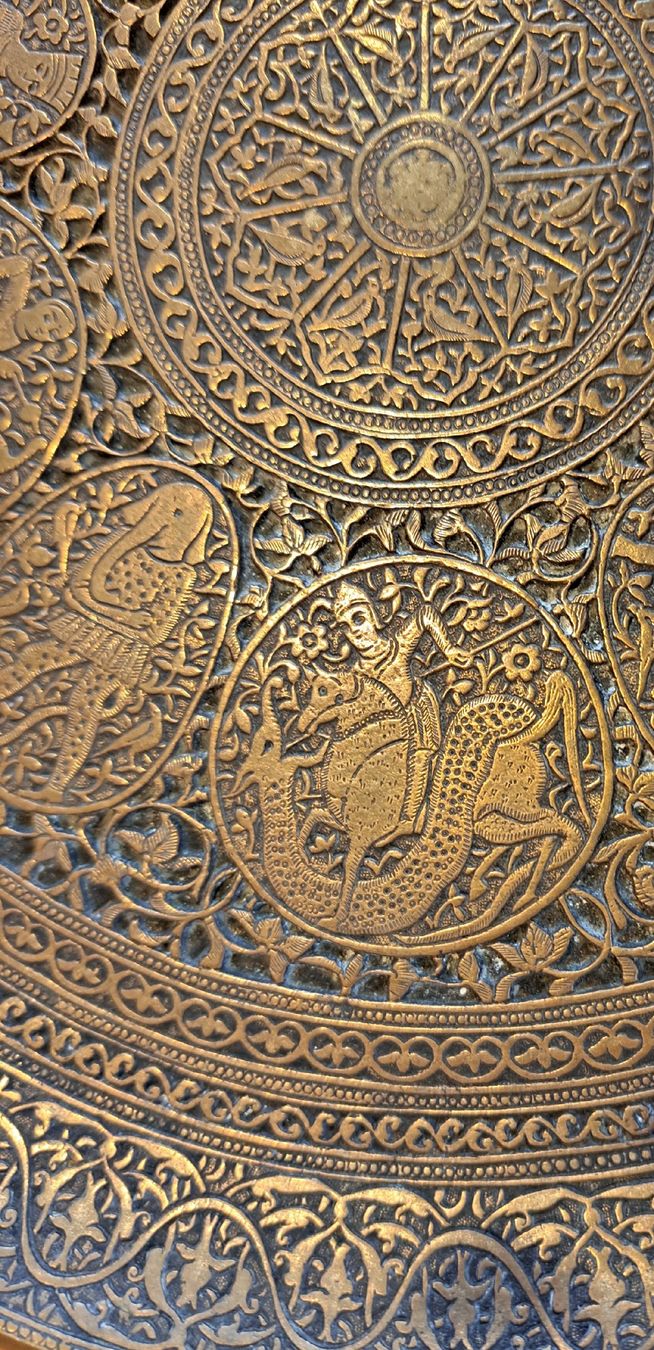 Piatti: Antiker Teller aus Bronze – Usato da Rehetobel venduto da hobirot01 2
