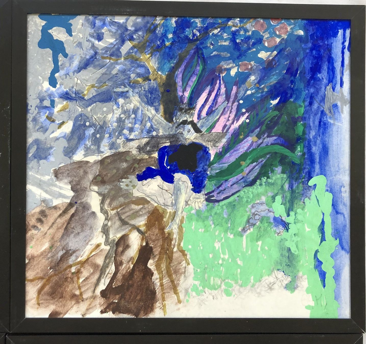 Gemälde: 6x Originale - Gouachierte Aquarelle über Bleistift – Gebraucht aus Schaffhausen von durruti 6