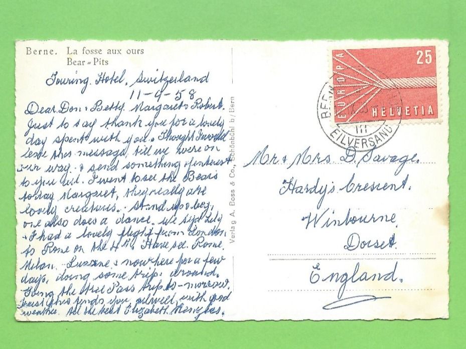 Cartes postales: Bern, Bärengraben – D'occasion à Zürich par t24_de 1