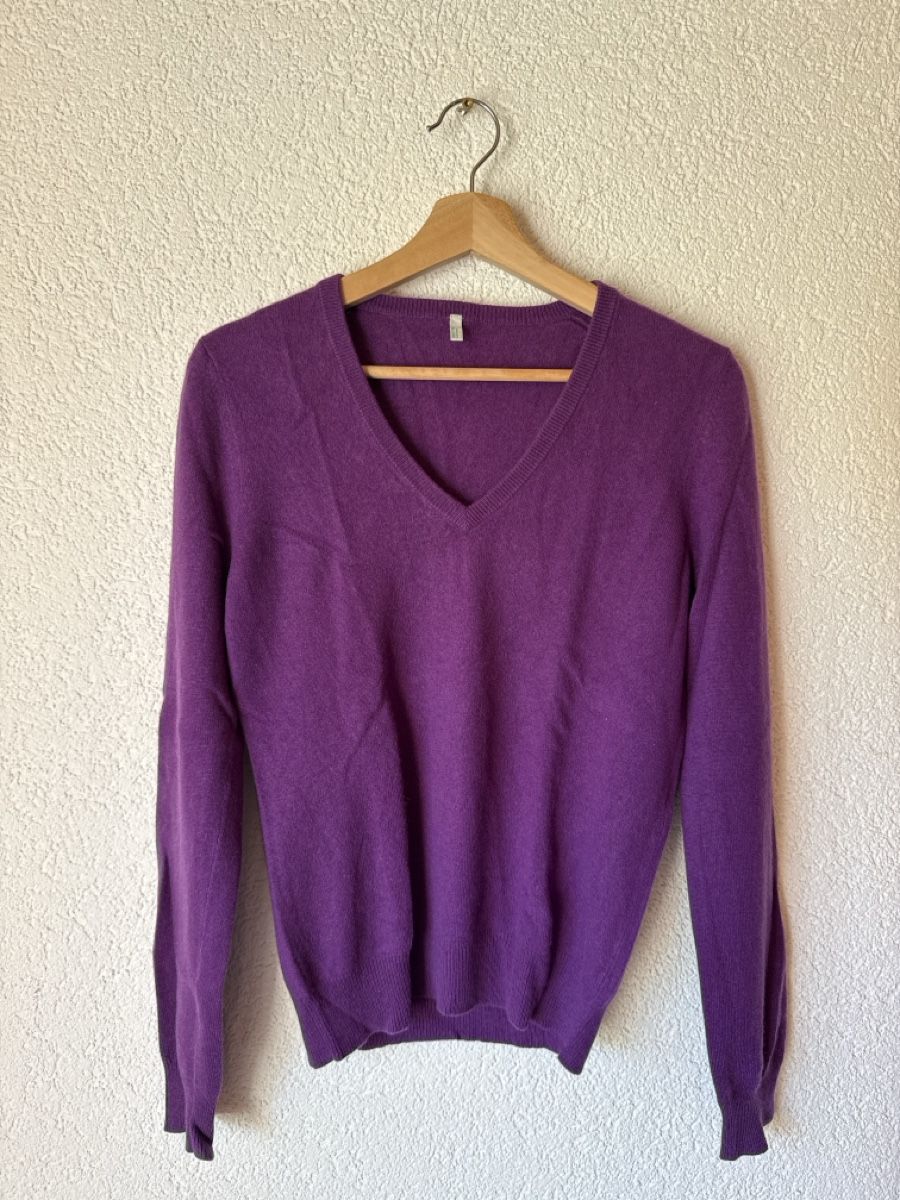 Benetton Maglioni & Felpe: Pullover Benetton Kaschmir lila M – Usato da Oberbüren venduto da baldooda