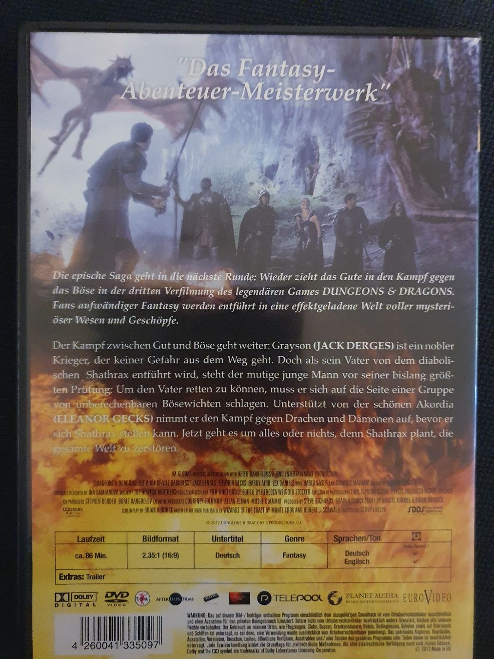 Dungeons And Dragons 3 Das Buch Der Dunklen Schatten