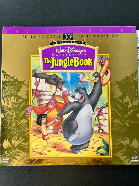 Laserdisc The Jungle Book (CAV / THX) | Kaufen auf Ricardo