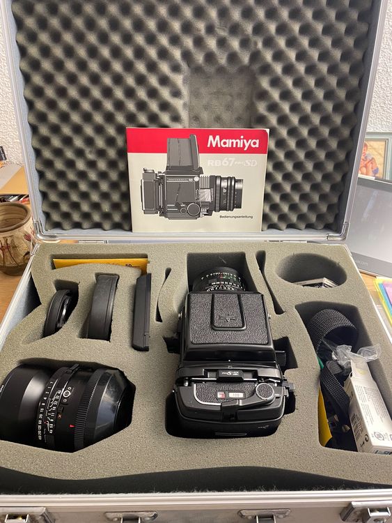 Mamiya RB 67 Pro S + objectif Sekor de 127mm + acc. - Catawiki
